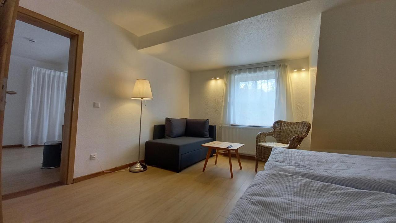 Waldpension Harzer Waldwinkel บาดกรุนด์ ภายนอก รูปภาพ