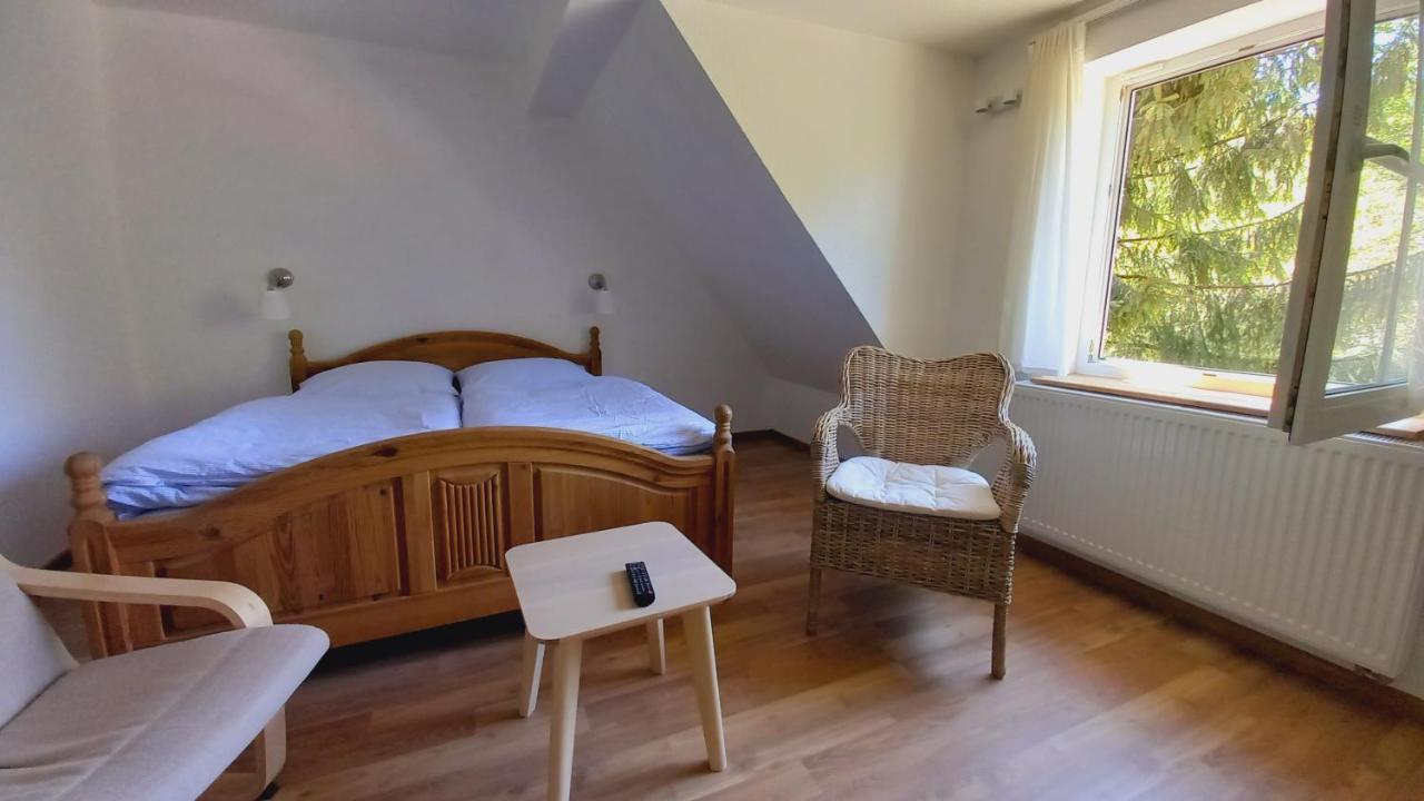Waldpension Harzer Waldwinkel บาดกรุนด์ ภายนอก รูปภาพ