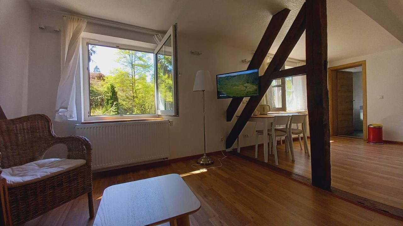 Waldpension Harzer Waldwinkel บาดกรุนด์ ภายนอก รูปภาพ